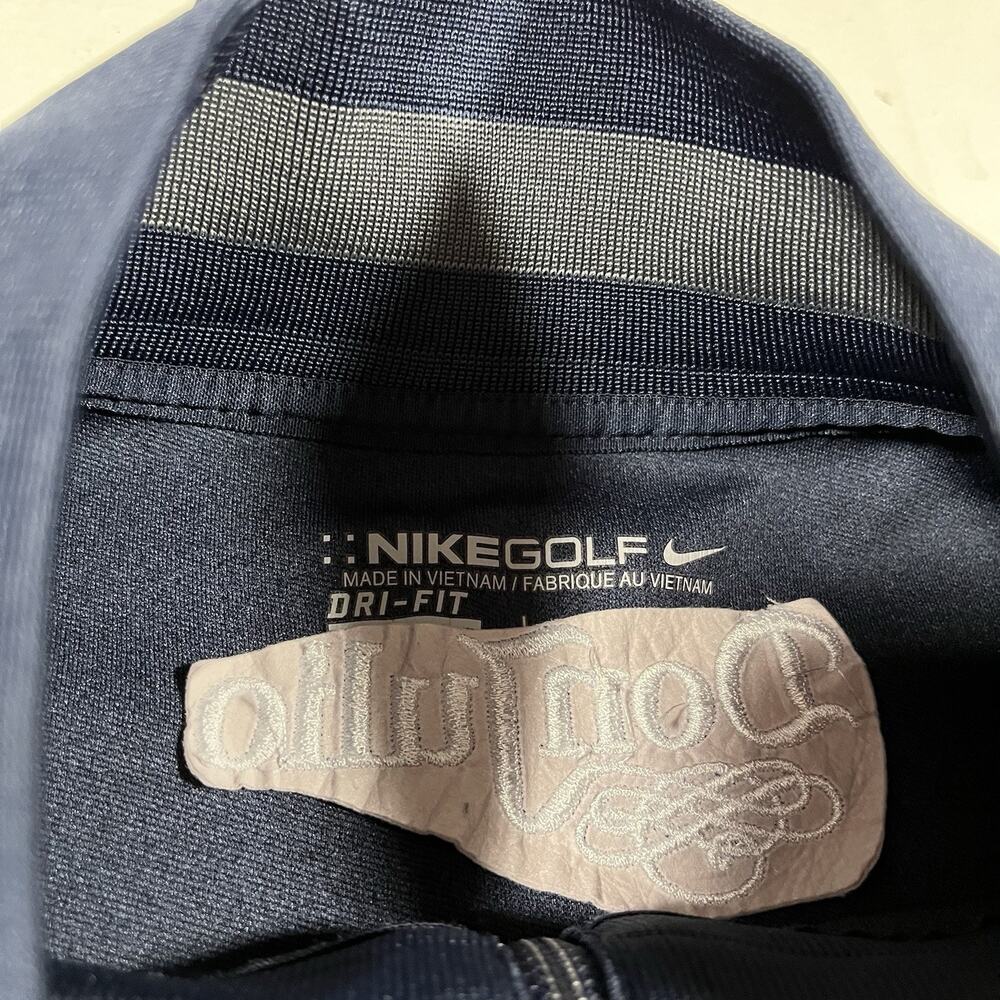 Nike Golf Dri-FIT Pullover Mens 2XL Gray 1/4 Zip Long Sleeve Jacket Top - Picture 5 of 7